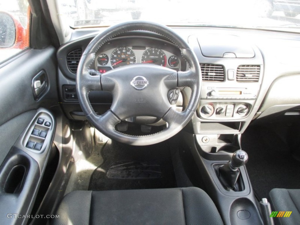 2006 Sentra SE-R Spec V - Volcanic Orange / Charcoal photo #22