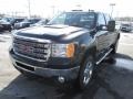 2014 Onyx Black GMC Sierra 2500HD SLT Crew Cab 4x4  photo #3