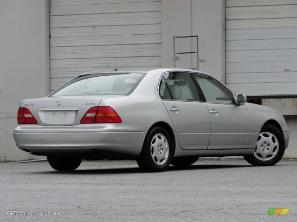 2001 LS 430 - Millenium Silver Metallic / Ecru Beige photo #2