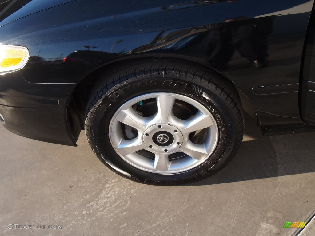 2000 Solara SE V6 Coupe - Black Sand Pearl / Charcoal photo #16