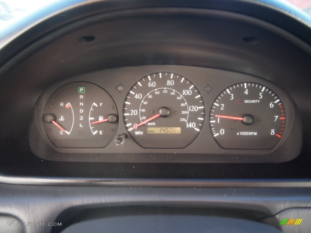 2000 Solara SE V6 Coupe - Black Sand Pearl / Charcoal photo #19