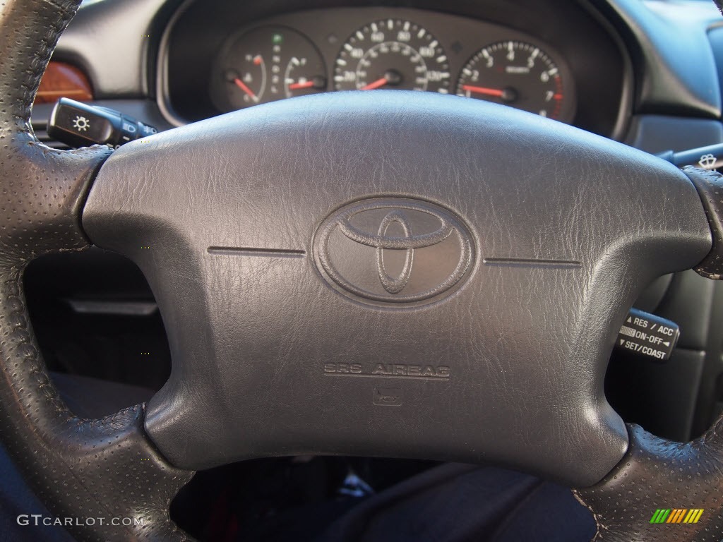 2000 Solara SE V6 Coupe - Black Sand Pearl / Charcoal photo #20