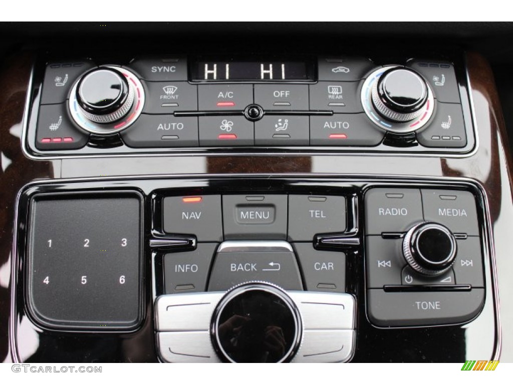 2014 Audi A8 3.0T quattro Controls Photo #89434470
