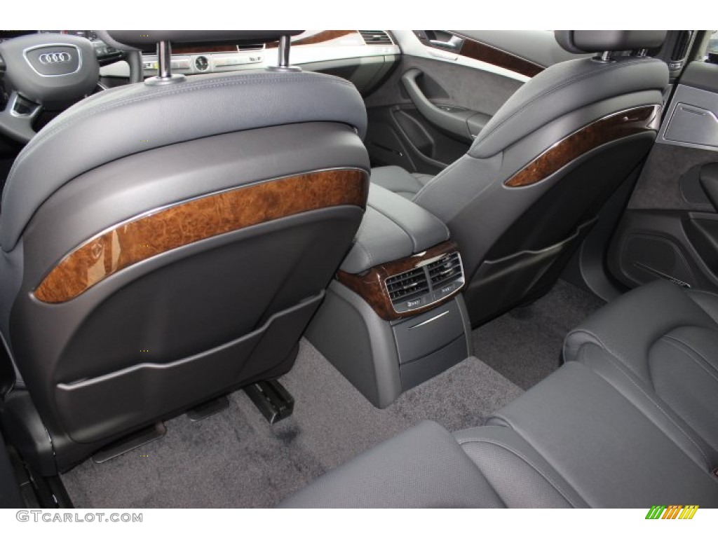 2014 Audi A8 3.0T quattro Rear Seat Photo #89434578