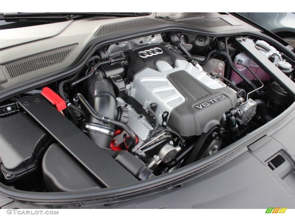 2014 Audi A8 3.0T quattro 3.0 Liter Supercharged FSI DOHC 24-Valve VVT V6 Engine Photo #89434698