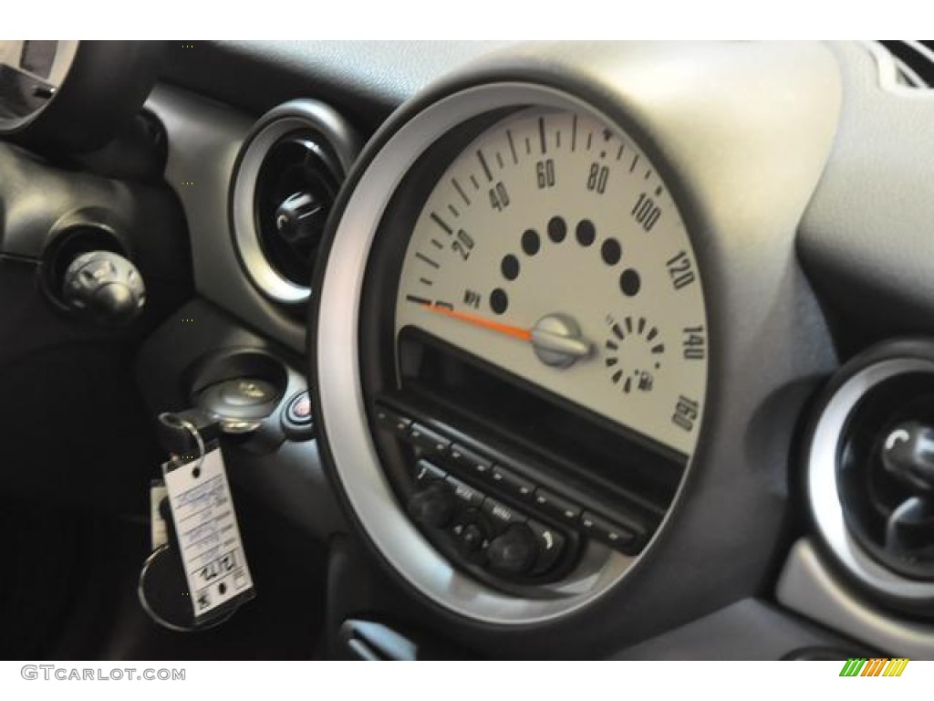 2011 Cooper Hardtop - Ice Blue / Carbon Black photo #9