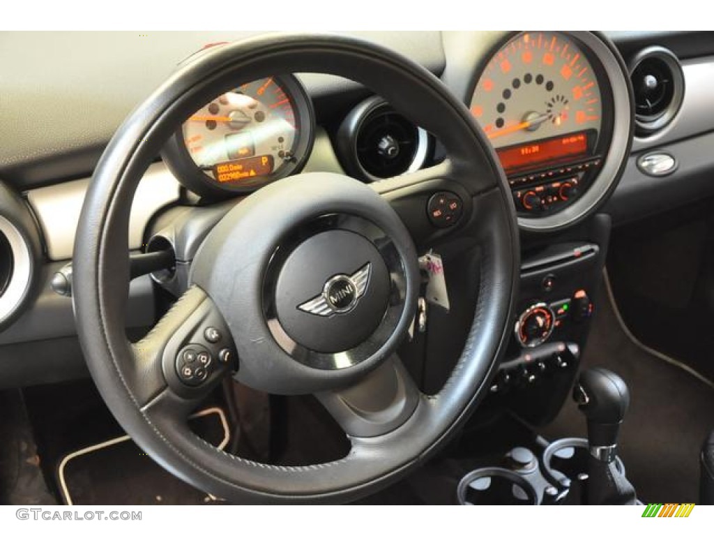 2011 Cooper Hardtop - Ice Blue / Carbon Black photo #28