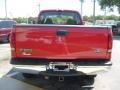 1999 Vermillion Red Ford F350 Super Duty Lariat SuperCab 4x4  photo #4