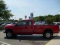 1999 Vermillion Red Ford F350 Super Duty Lariat SuperCab 4x4  photo #6