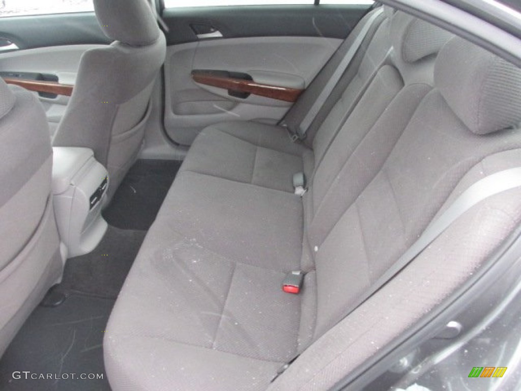 Gray Interior 2011 Honda Accord EX V6 Sedan Photo #89437770