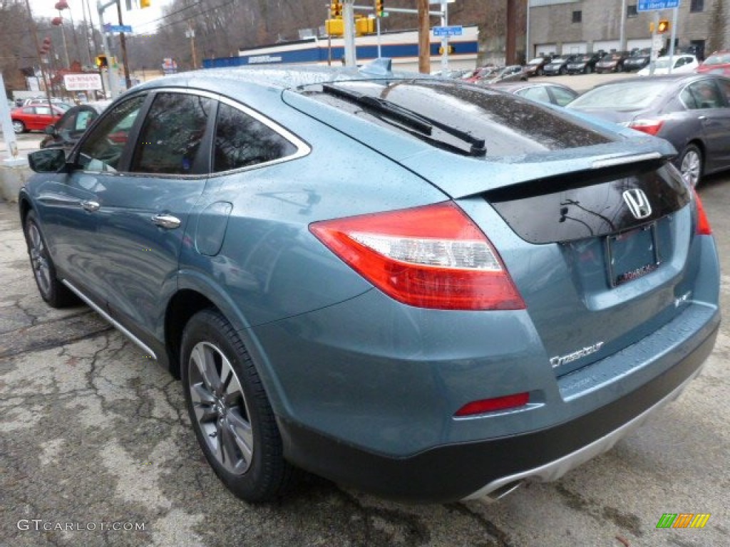 2014 Crosstour EX-L V6 4WD - Mountain Air Metallic / Ivory photo #3