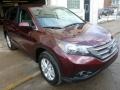 2014 Basque Red Pearl II Honda CR-V EX AWD  photo #7