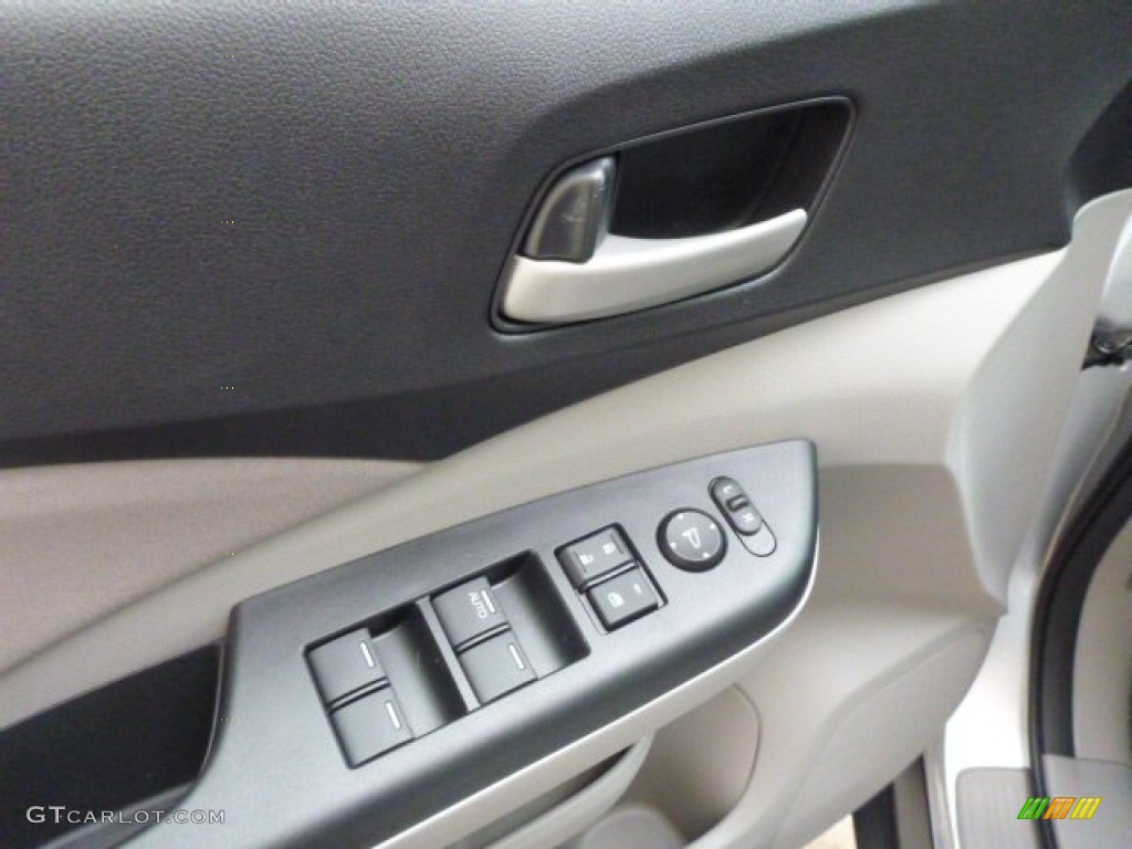 2014 CR-V EX AWD - Alabaster Silver Metallic / Gray photo #13