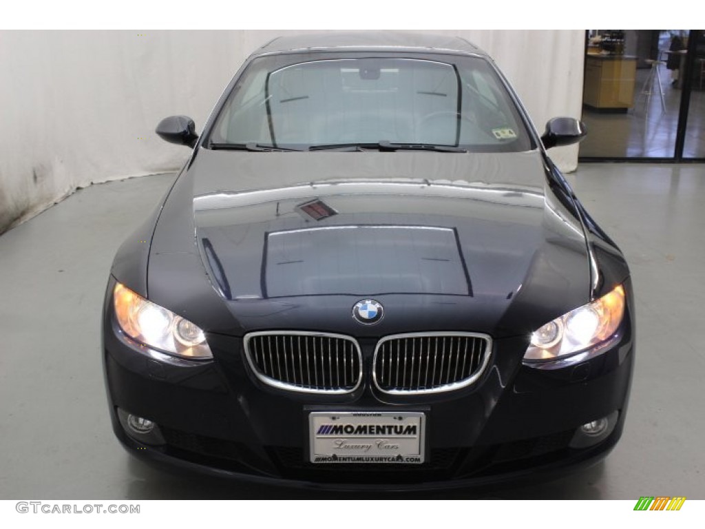 2007 3 Series 328i Convertible - Montego Blue Metallic / Saddle Brown/Black photo #2