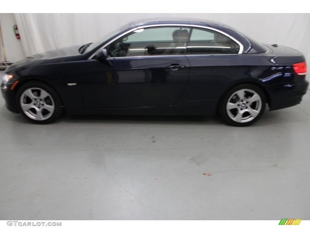 2007 3 Series 328i Convertible - Montego Blue Metallic / Saddle Brown/Black photo #4
