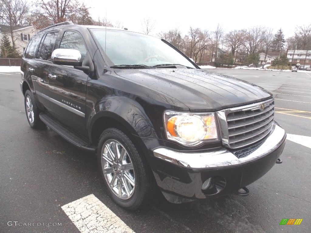 Brilliant Black Crystal Pearl 2009 Chrysler Aspen Limited 4x4 Exterior Photo #89440581