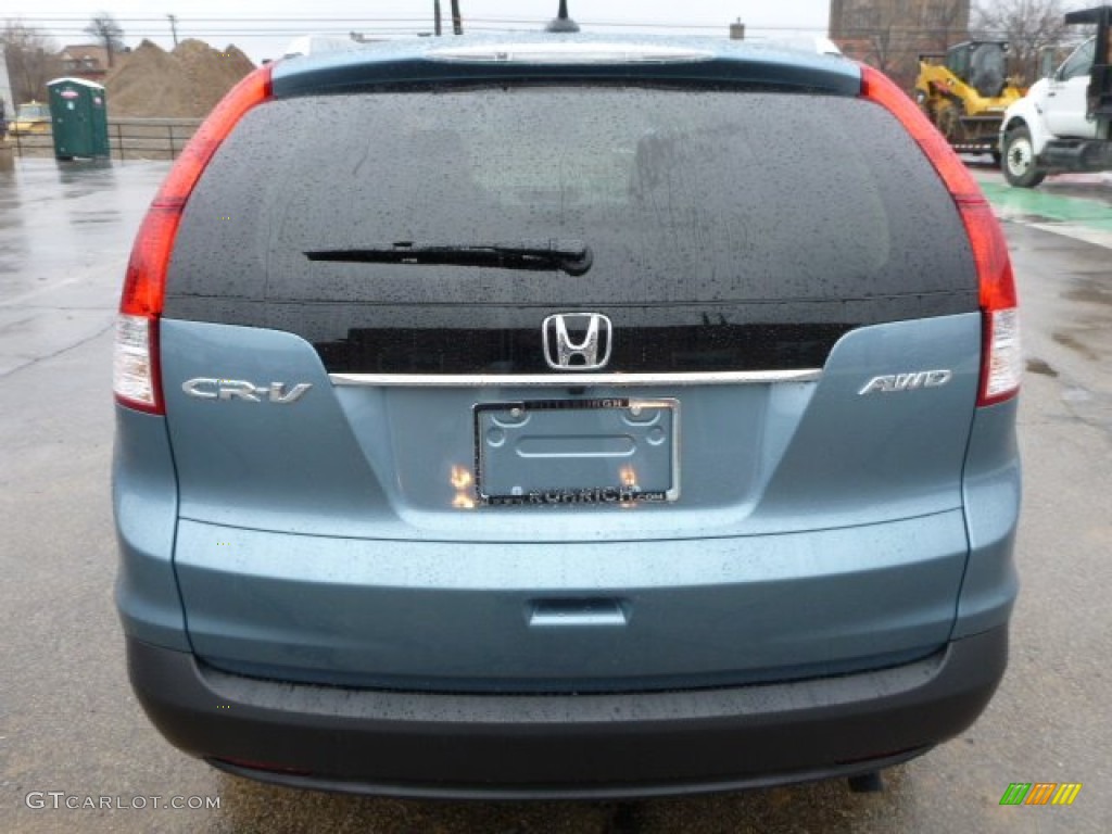 2014 CR-V EX-L AWD - Mountain Air Metallic / Beige photo #4