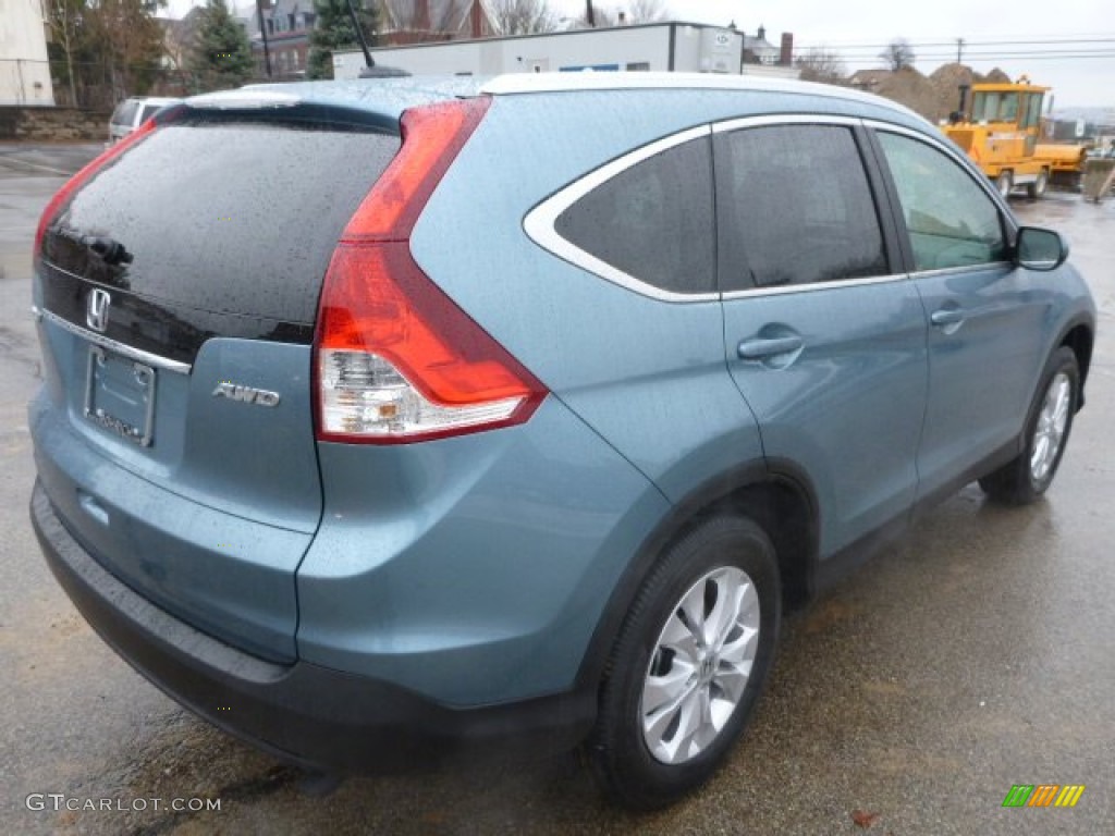 2014 CR-V EX-L AWD - Mountain Air Metallic / Beige photo #5
