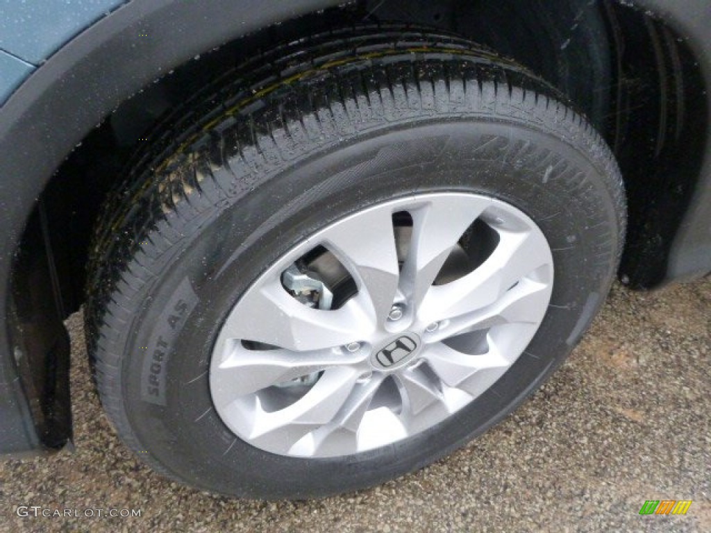 2014 CR-V EX-L AWD - Mountain Air Metallic / Beige photo #9