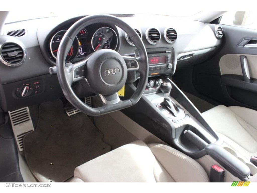 Black Interior 2009 Audi TT 2.0T Coupe Photo #89441385