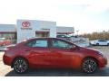 2014 Barcelona Red Metallic Toyota Corolla S  photo #2