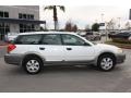 2005 Satin White Pearl Subaru Outback 2.5i Wagon  photo #6