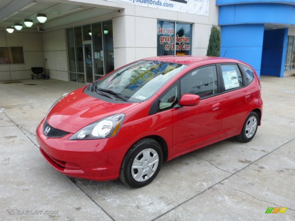 Milano Red Honda Fit