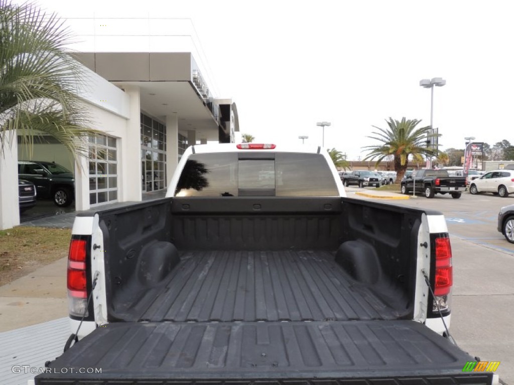 2008 Sierra 1500 Denali Crew Cab AWD - Polar White / Cocoa/Light Cashmere photo #4