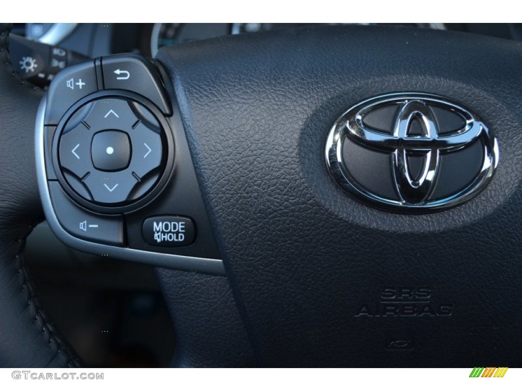 2014 Camry XLE - Attitude Black Metallic / Ivory photo #22