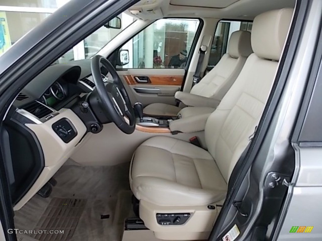 Almond/Nutmeg Interior 2009 Land Rover Range Rover Sport HSE Photo #89443762