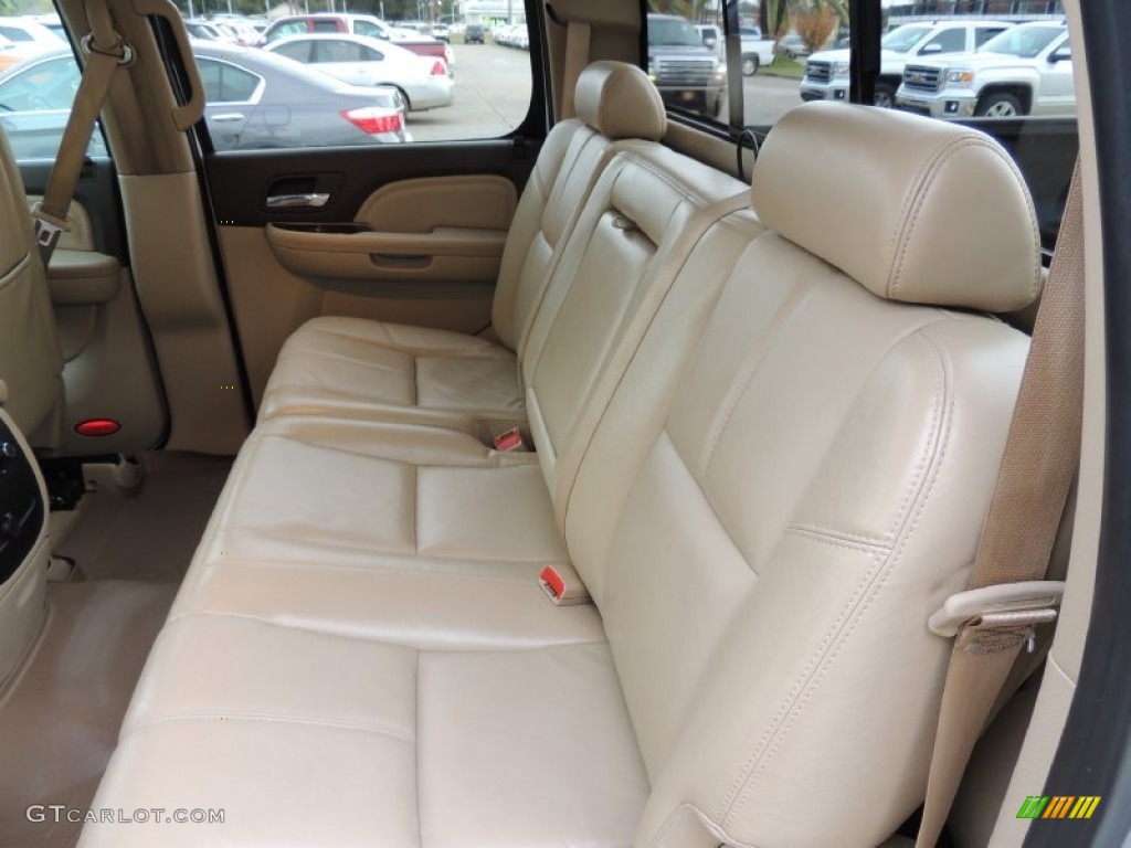 2008 Sierra 1500 Denali Crew Cab AWD - Polar White / Cocoa/Light Cashmere photo #13