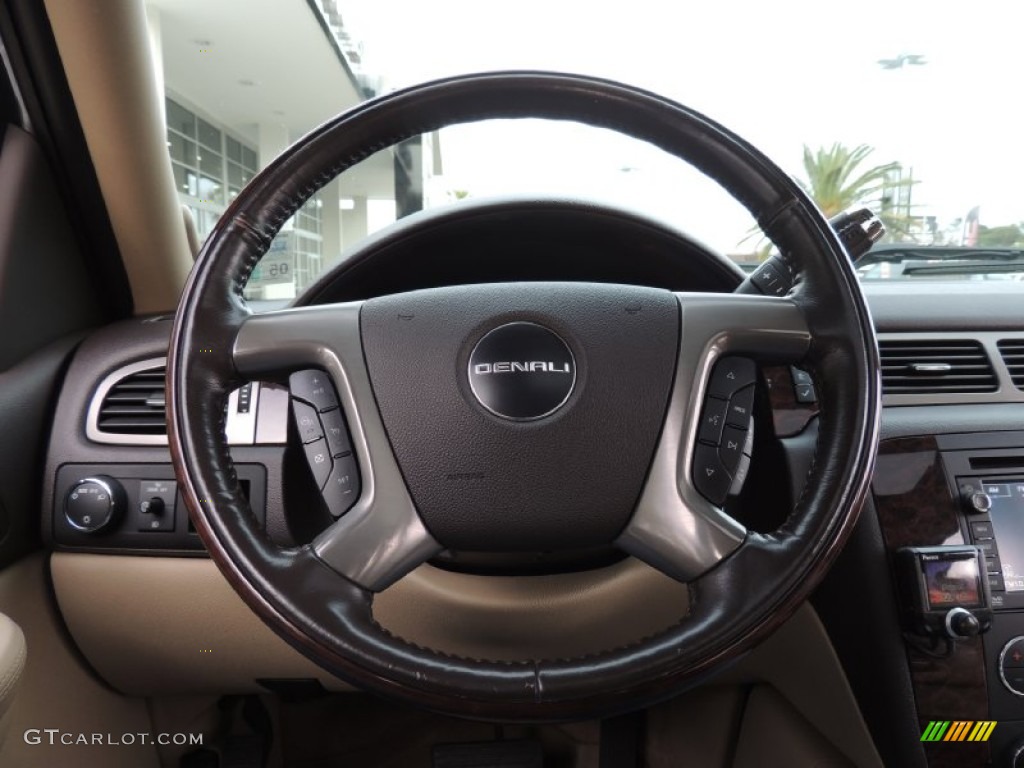 2008 Sierra 1500 Denali Crew Cab AWD - Polar White / Cocoa/Light Cashmere photo #17