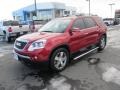 2012 Crystal Red Tintcoat GMC Acadia SLT AWD  photo #2