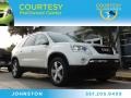 White Diamond Tricoat 2009 GMC Acadia SLT