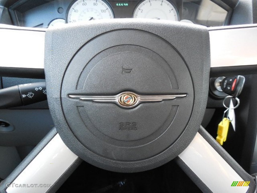 2007 300 Touring - Stone White / Dark Slate Gray/Light Graystone photo #22