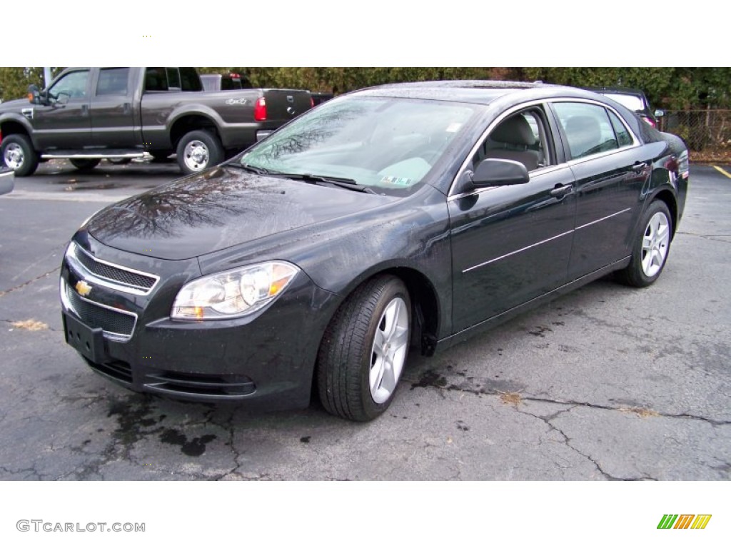 Black Granite Metallic 2012 Chevrolet Malibu LS Exterior Photo #89447182
