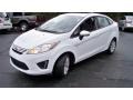 Oxford White 2012 Ford Fiesta SE Sedan Exterior