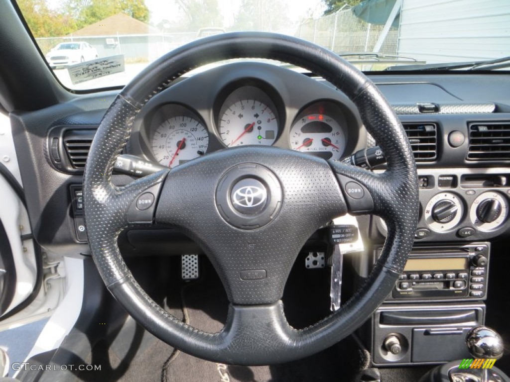 2002 MR2 Spyder Roadster - Super White / Black photo #29