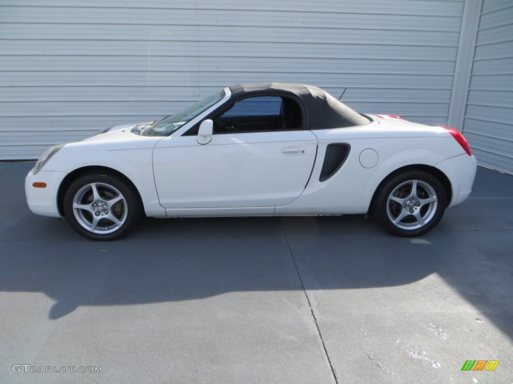 2002 MR2 Spyder Roadster - Super White / Black photo #33