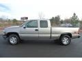 1999 Light Pewter Metallic Chevrolet Silverado 1500 LS Extended Cab 4x4  photo #3
