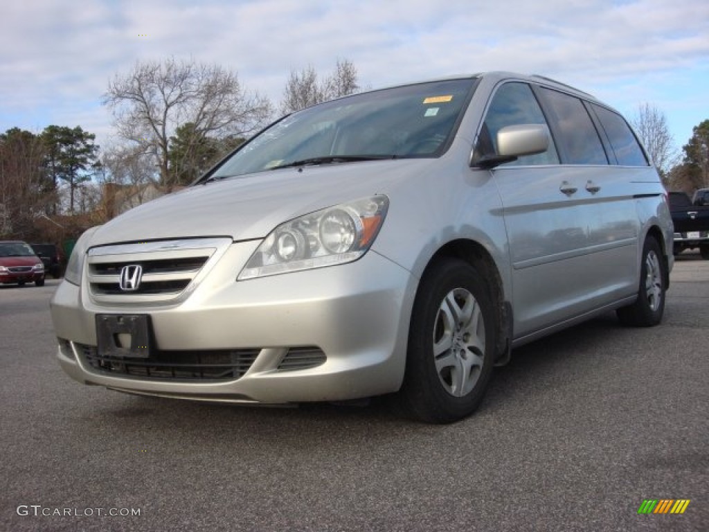 2007 Odyssey EX-L - Silver Pearl Metallic / Gray photo #1