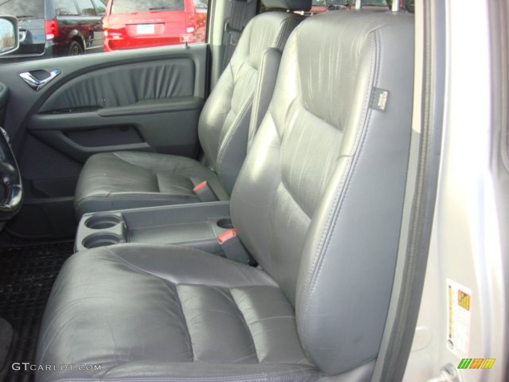 2007 Odyssey EX-L - Silver Pearl Metallic / Gray photo #3