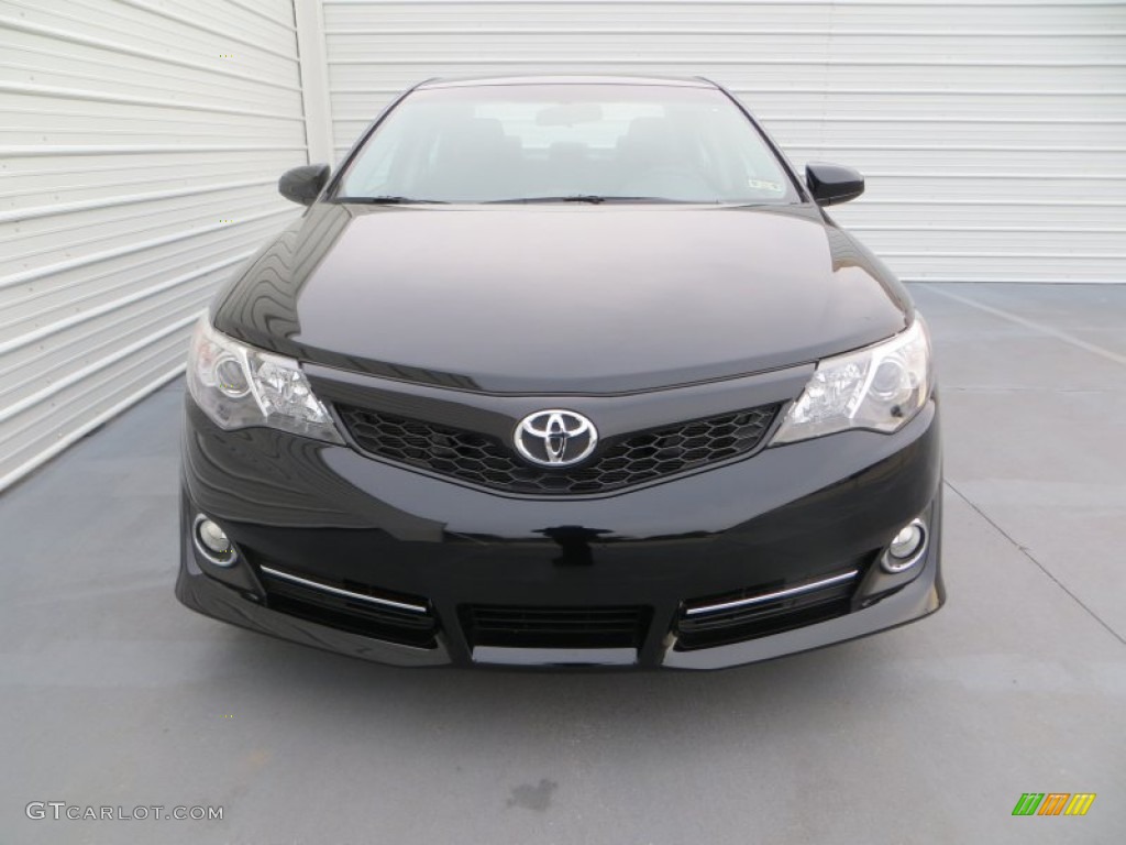 2014 Camry SE - Attitude Black Metallic / Black photo #8