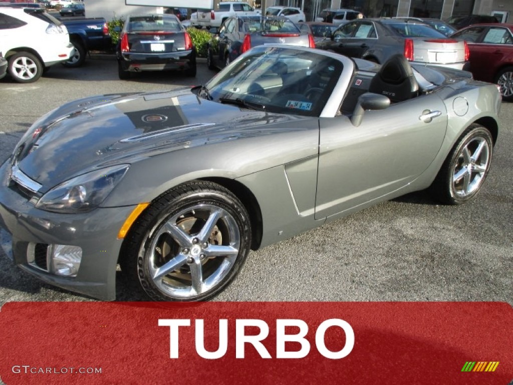 2008 Sky Red Line Roadster - Techno Gray / Black photo #1
