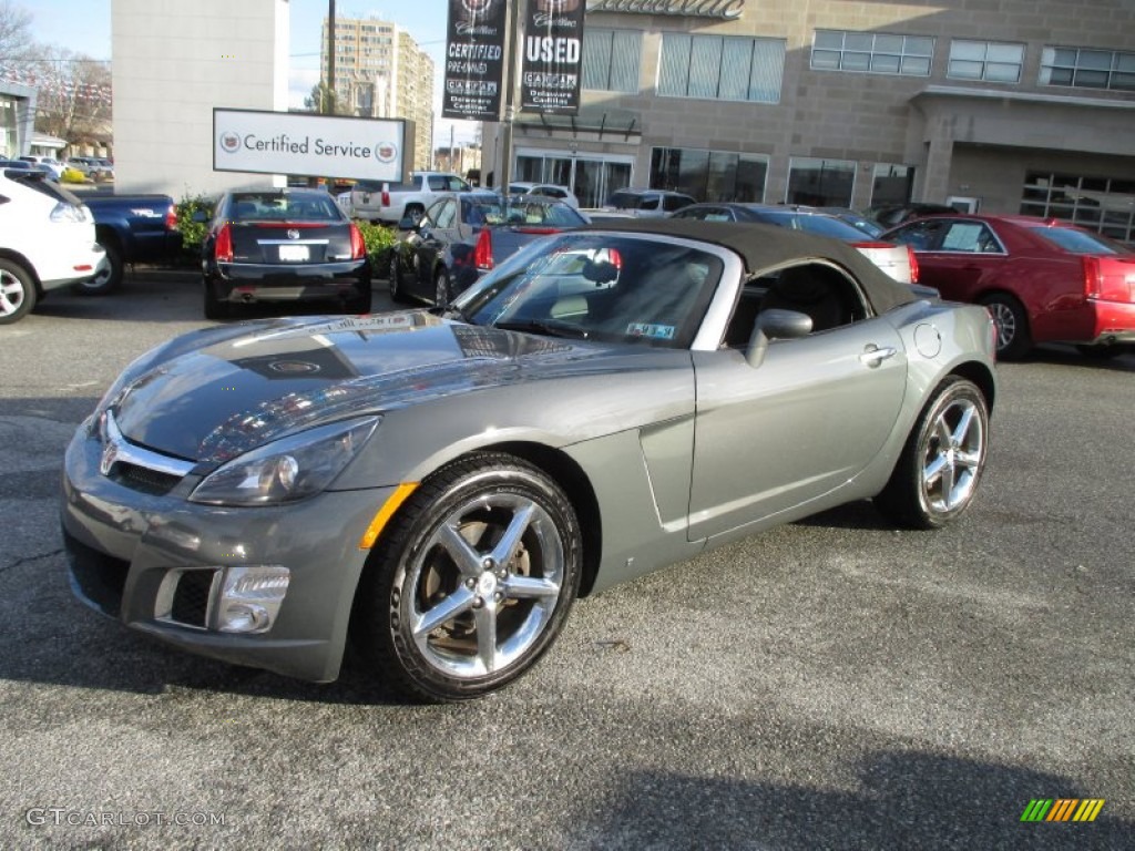2008 Sky Red Line Roadster - Techno Gray / Black photo #2