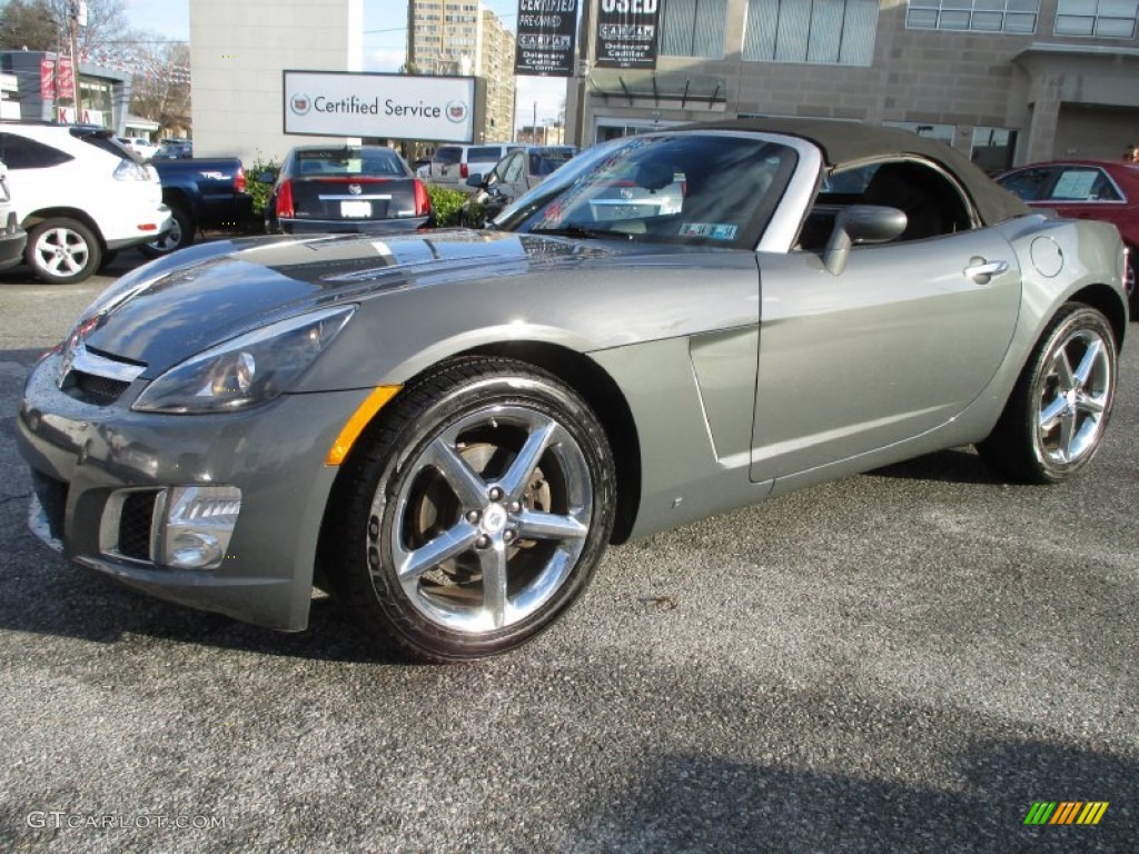 2008 Sky Red Line Roadster - Techno Gray / Black photo #3