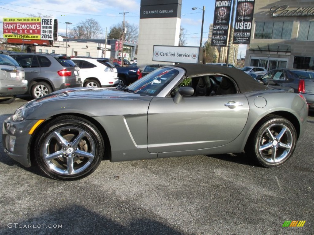 2008 Sky Red Line Roadster - Techno Gray / Black photo #4