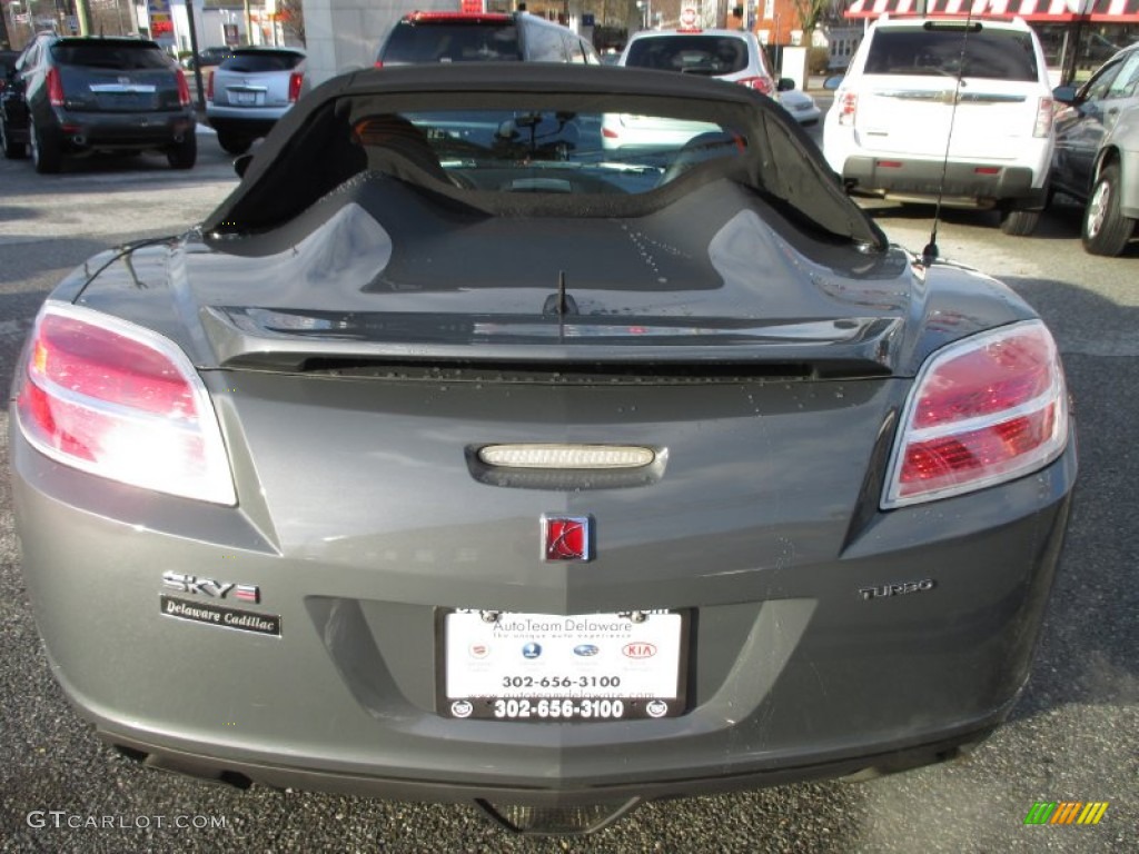 2008 Sky Red Line Roadster - Techno Gray / Black photo #6