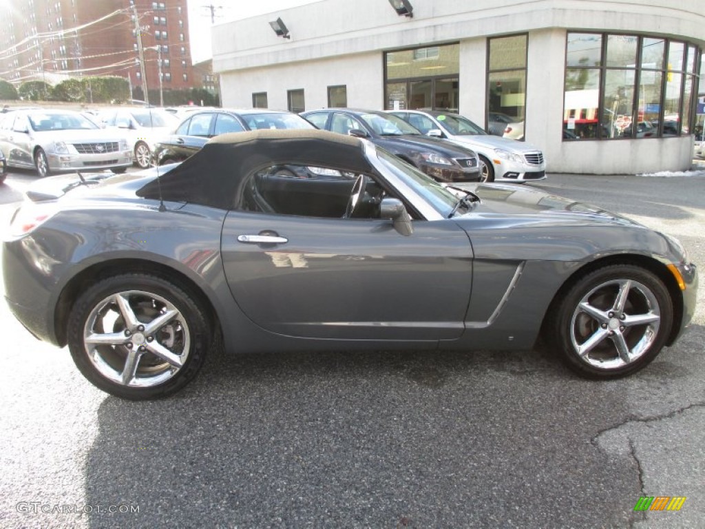 2008 Sky Red Line Roadster - Techno Gray / Black photo #8