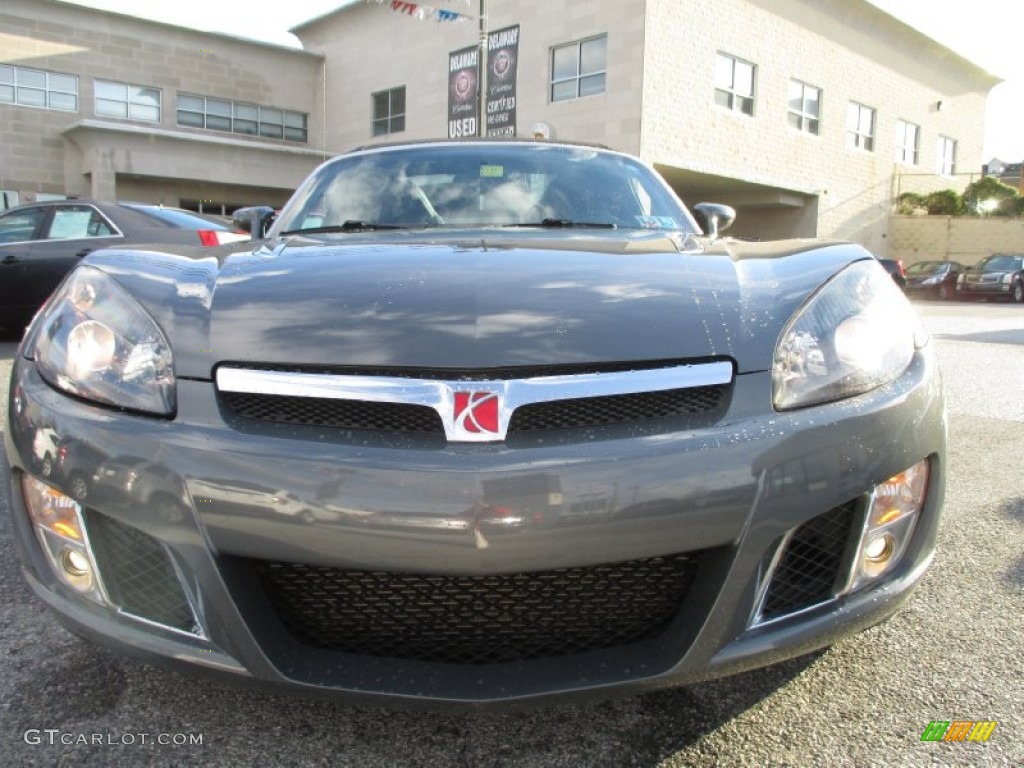 2008 Sky Red Line Roadster - Techno Gray / Black photo #10